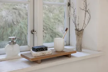 Opal tannbørsteholder - Linen - Mette Ditmer