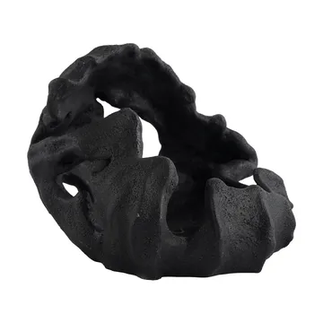 Reef blokklysestake - Svart, Ø16,5x13 cm - Mette Ditmer