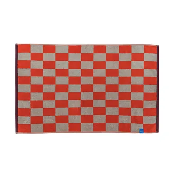 Retro baderomsmatte 50x80 cm - Dark orange - Mette Ditmer