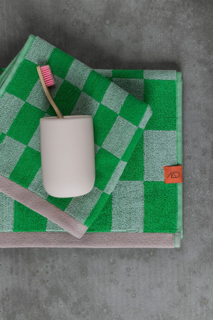 Retro håndkle 50x90 cm, Classic green Mette Ditmer