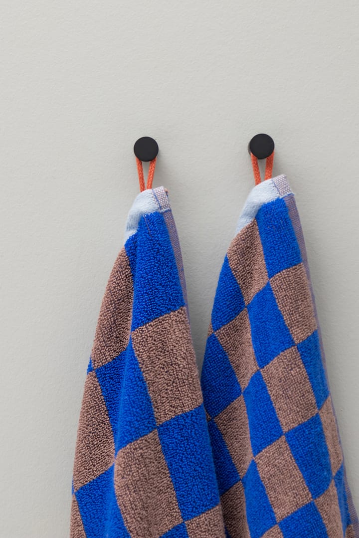 Retro håndkle 50x90 cm, Cobalt Mette Ditmer