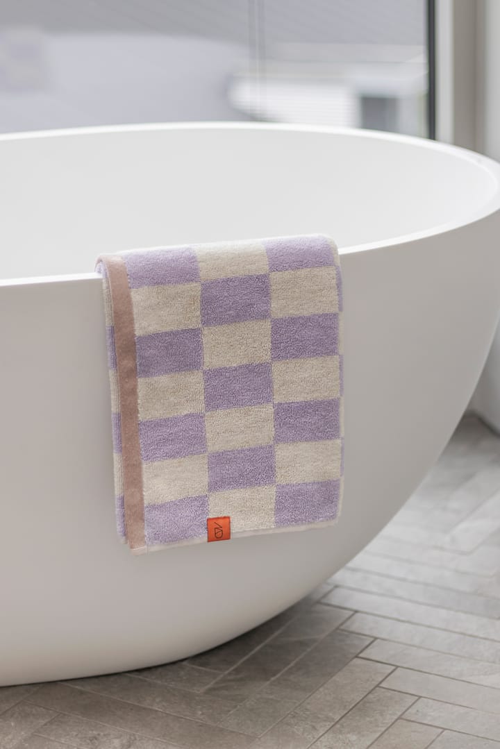 Retro håndkle 70x133 cm, Lilac Mette Ditmer