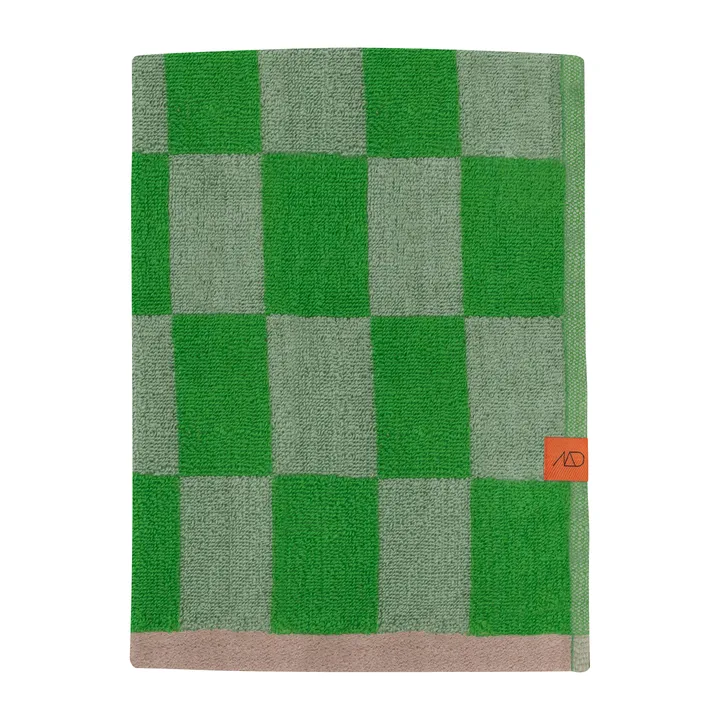Retro håndkle - Classic green, 70x133 cm - Mette Ditmer