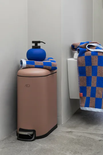 Retro håndkle - Cobalt, 70x133 cm - Mette Ditmer