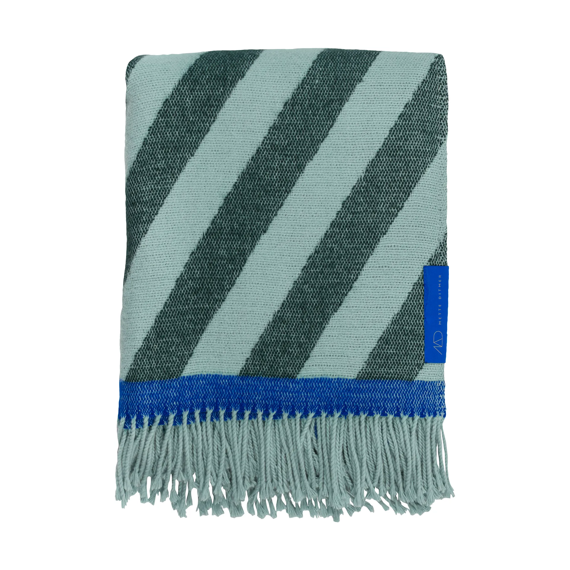 Retro pledd 125x170 cm, Mint Mette Ditmer