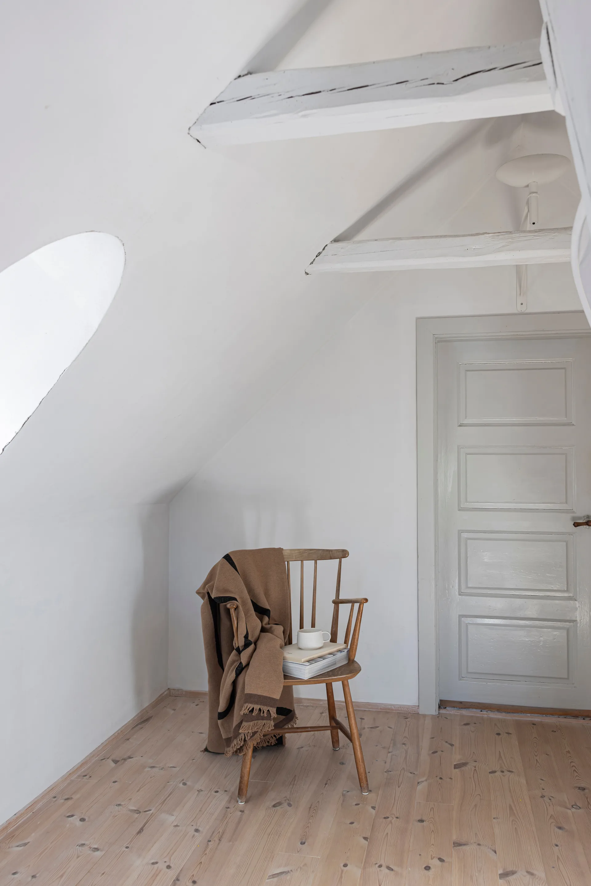 Shadow pledd, Latte-black, 130x175 cm Mette Ditmer