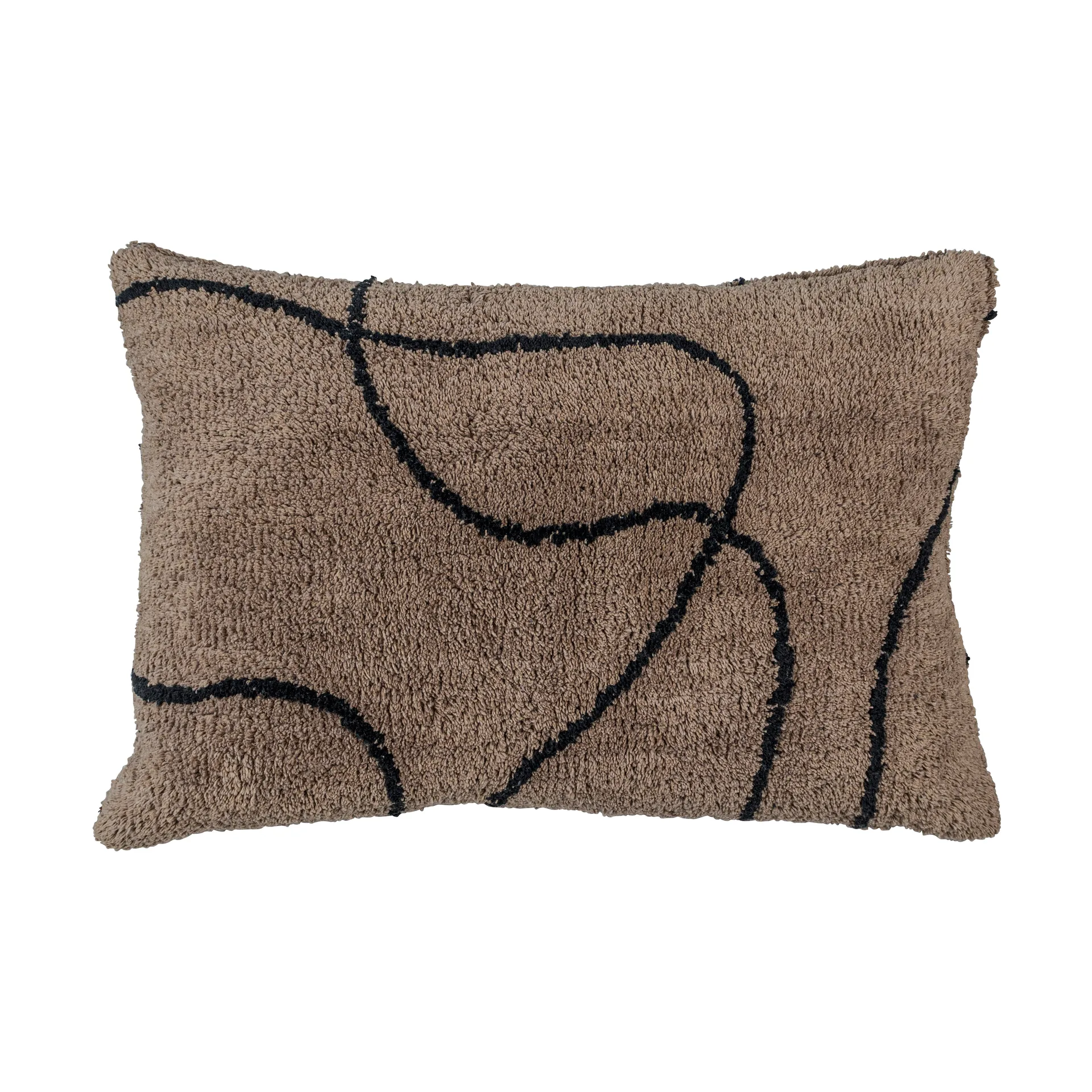 Shadow tuftet putetrekk 40x60 cm, Brown Mette Ditmer