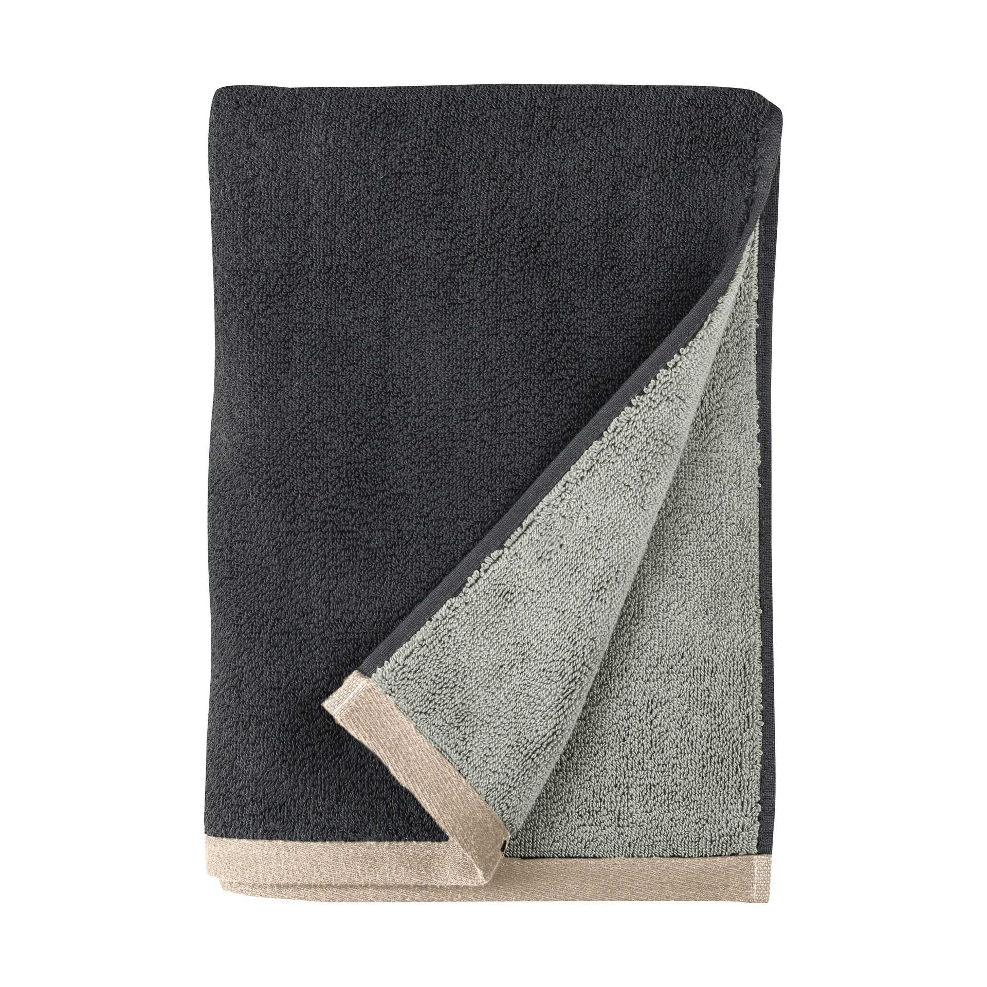 Soft badehåndkle 70x133 cm, Grey (grå), 70x133 cm Mette Ditmer