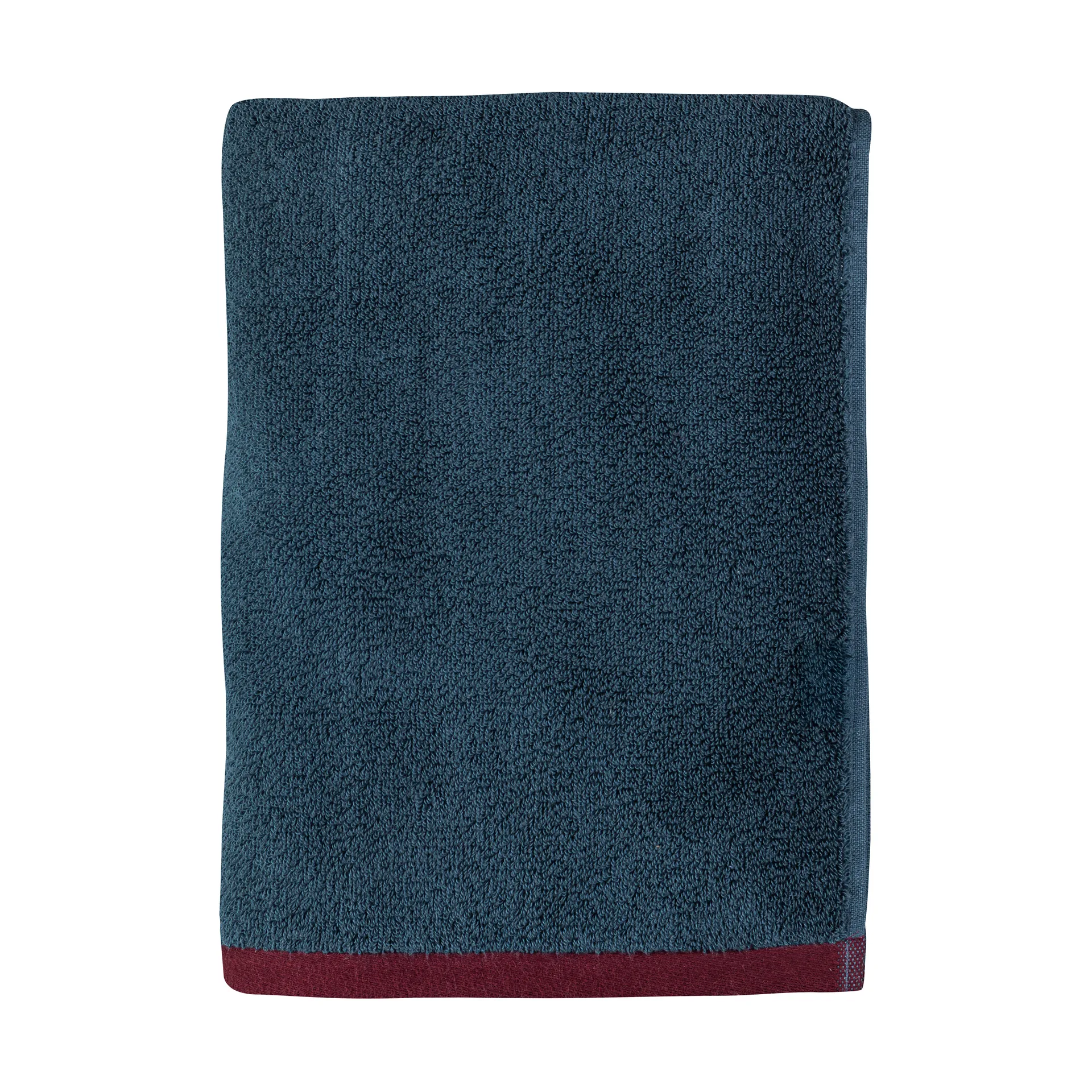 Soft badehåndkle 70x133 cm, Midnight blue-light grey Mette Ditmer