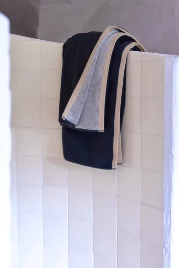 Soft håndkle 50x90 cm - Grey (grå), 50x90 cm - Mette Ditmer