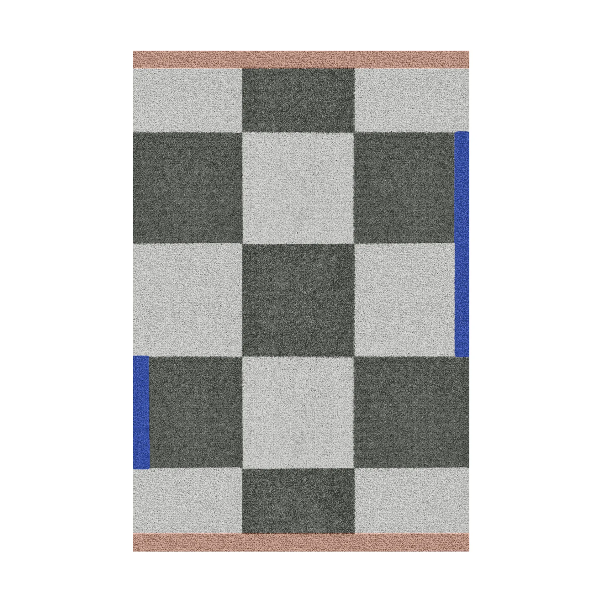 Square all-round teppe small, Dark olive Mette Ditmer