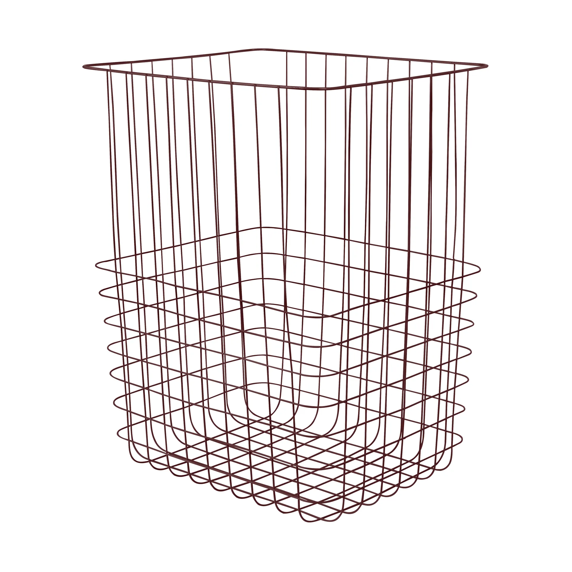 Store-it oppbevaringskurv med bomullspose large, Wine Mette Ditmer