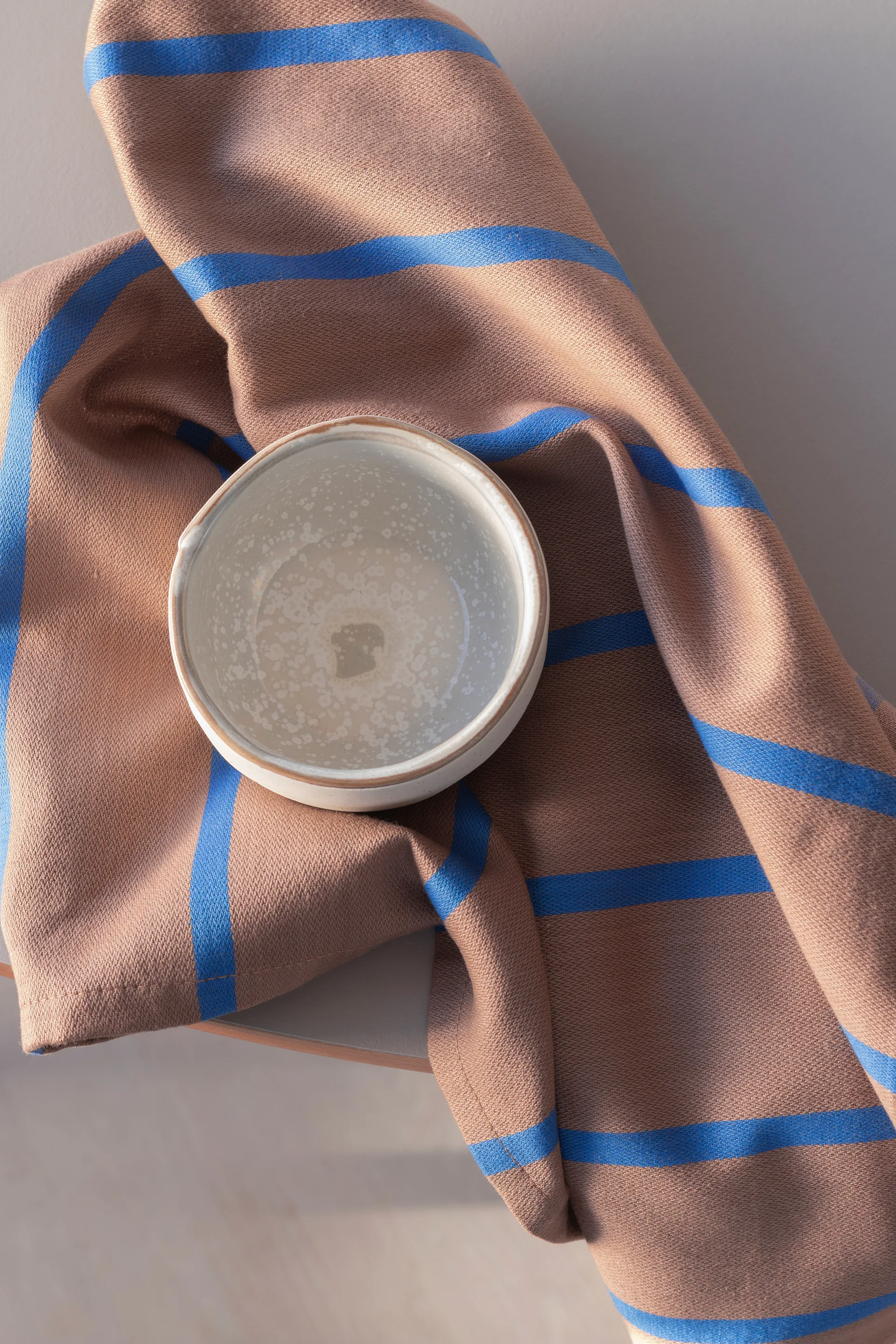 Stripes kjøkkenhåndkle 50x70 cm 2-pack, Blush Mette Ditmer