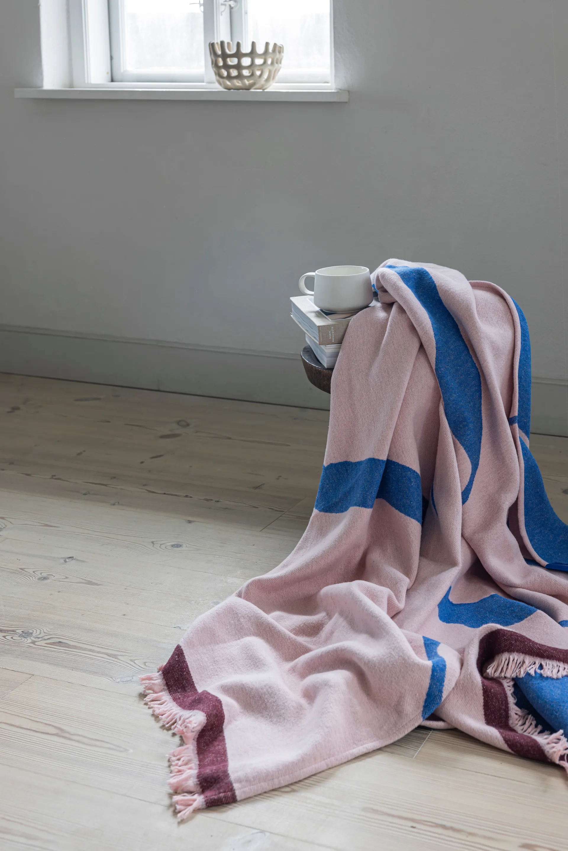 Studio pled, Seashell pink, 130x175 cm Mette Ditmer