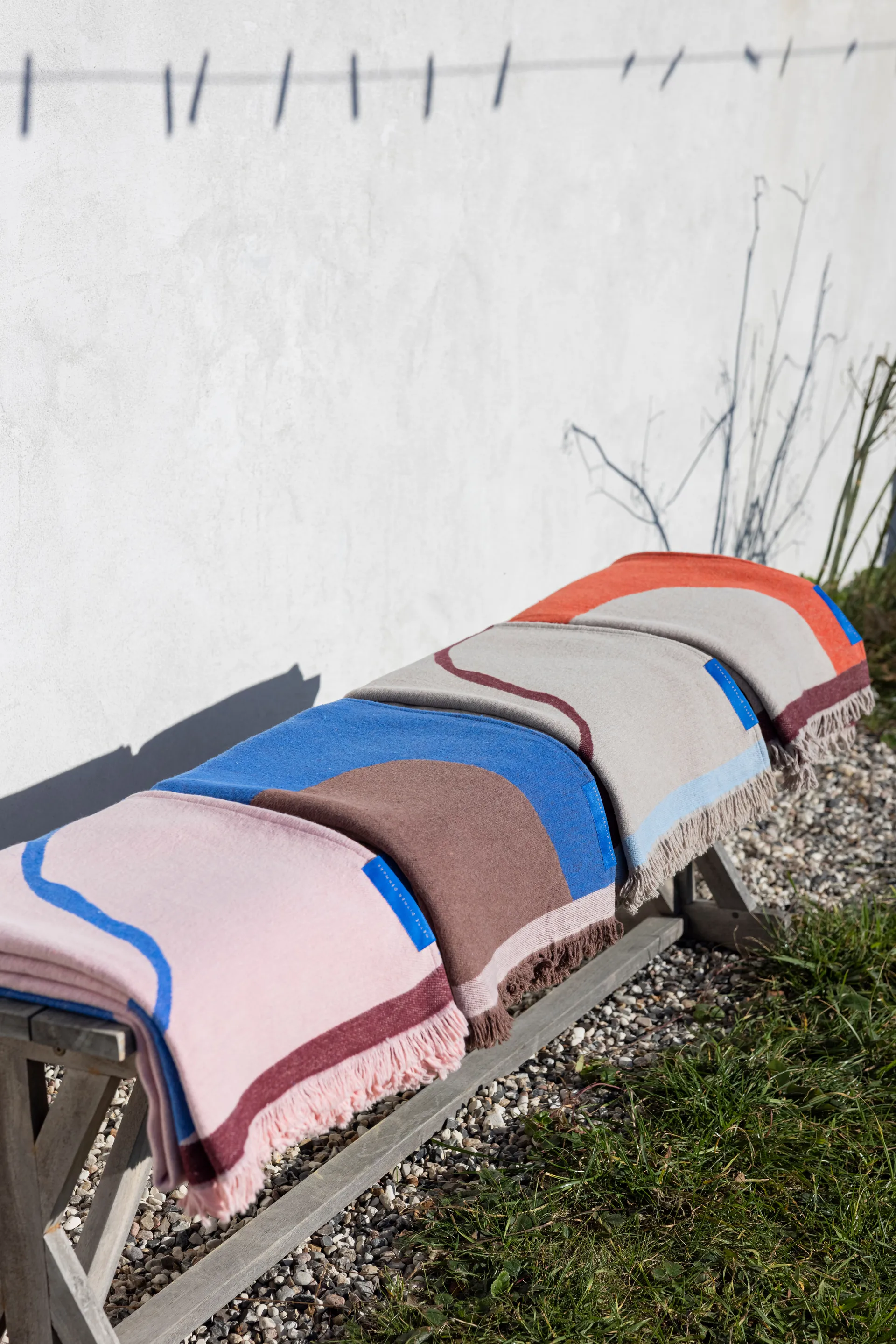 Studio pled, Seashell pink, 130x175 cm Mette Ditmer