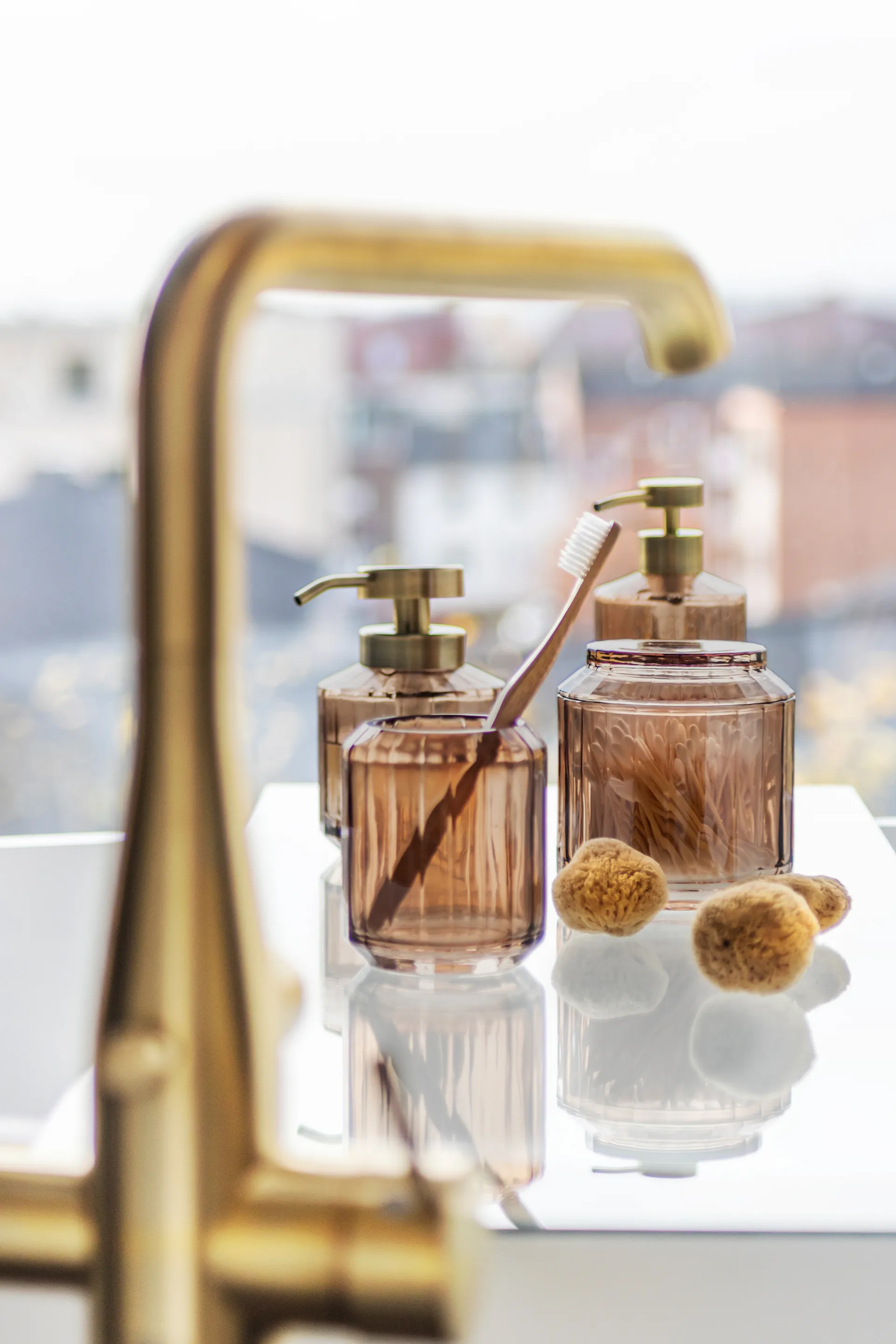 Vision tannbørsteholder, Latte Mette Ditmer