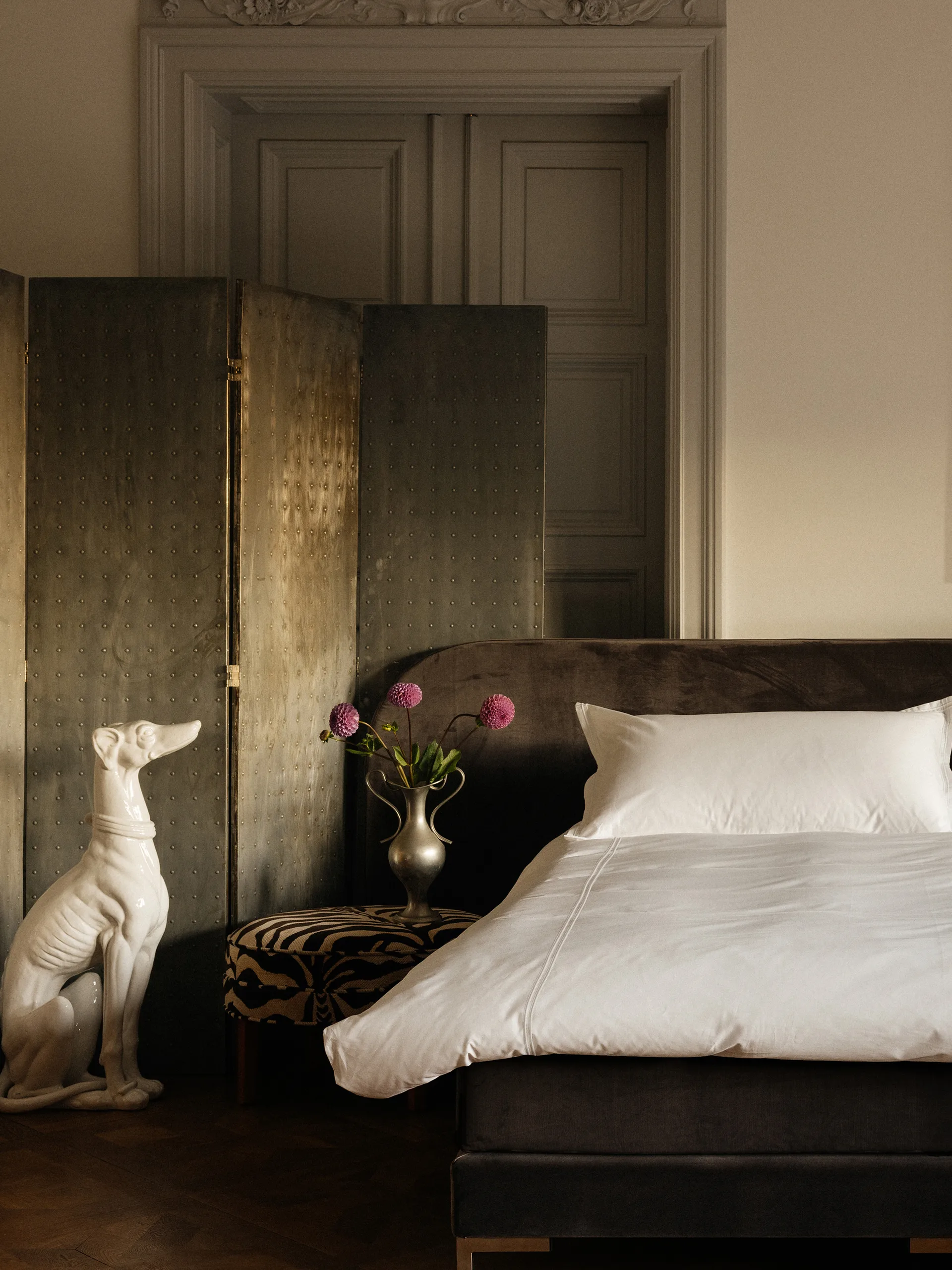 Dolce Vita dynetrekk, Hvit, 220x220 cm Mille Notti