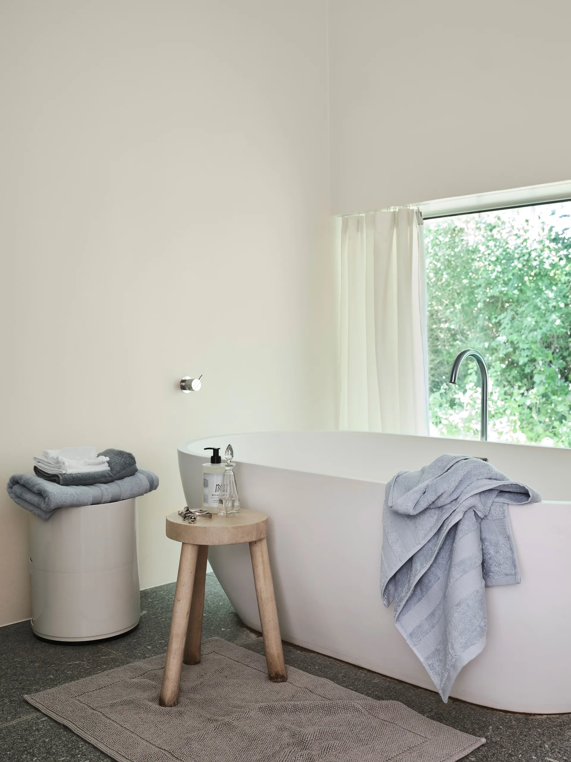 Fontana Håndkle EKO, Isblå, 70 x 140 cm Mille Notti