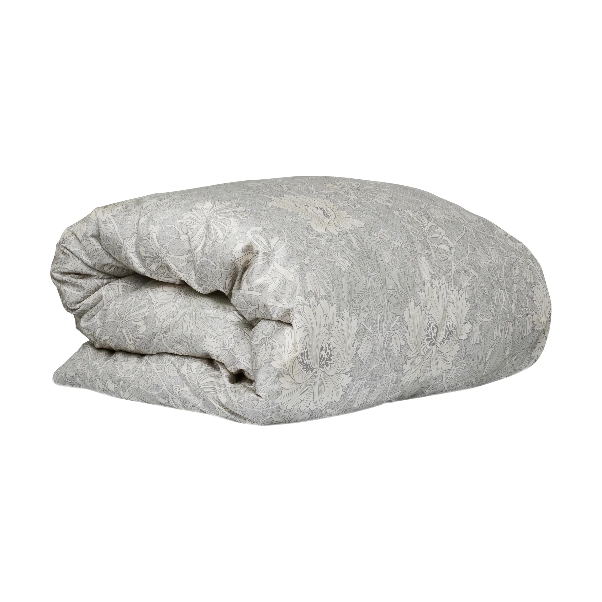 Honeysuckle & Tulip Dynetrekk, Grå, 150 x 210 cm Mille Notti
