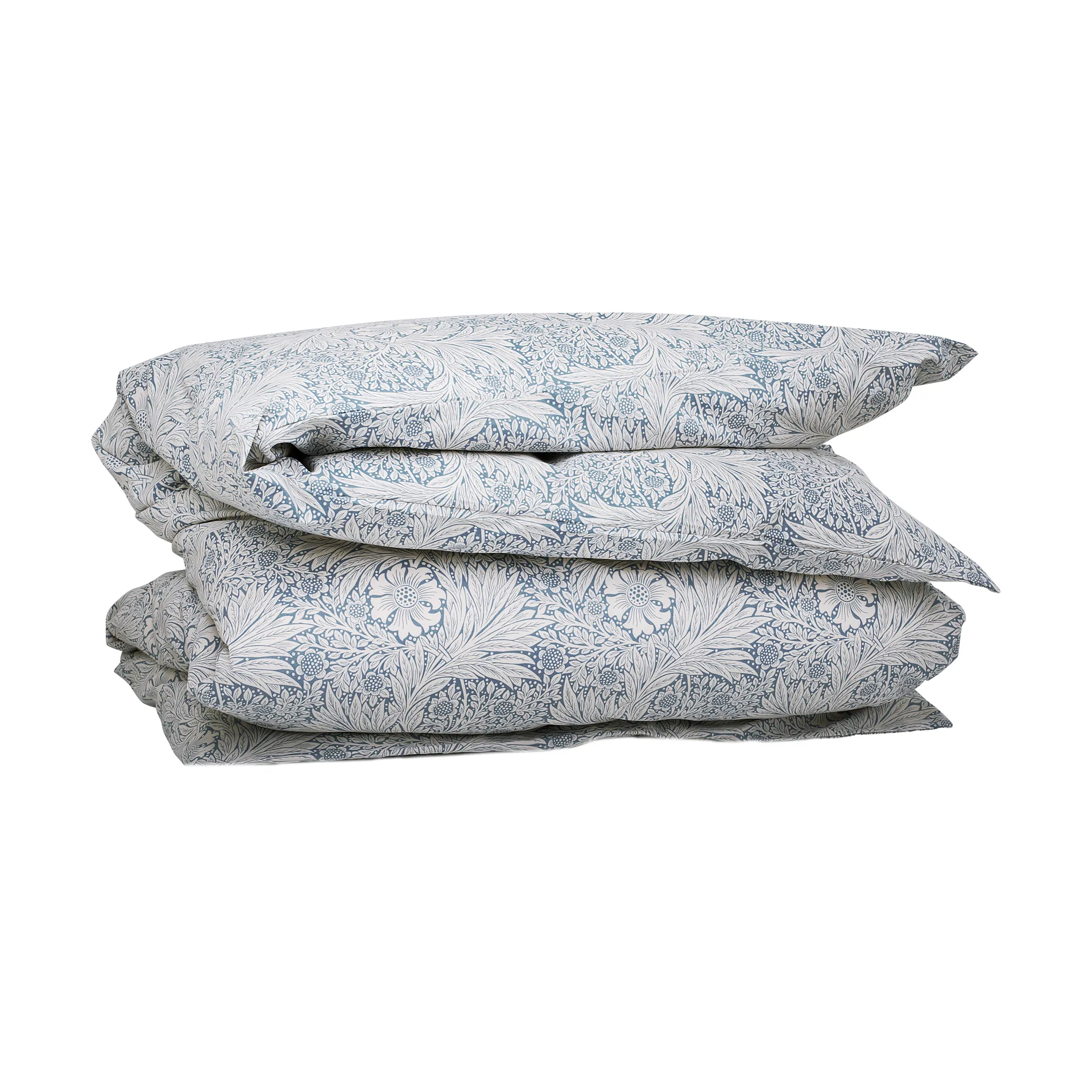 Morris & Co. Marigold Dynetrekk, Blå, 150x210 cm Mille Notti