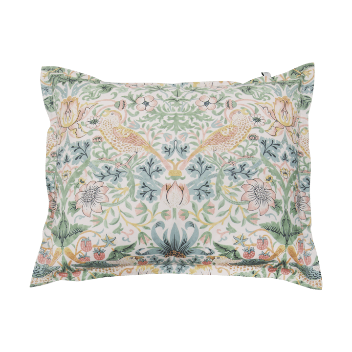 Morris & Co. Strawberry Thief Putetrekk - Grønn, 50x60 cm - Mille Notti