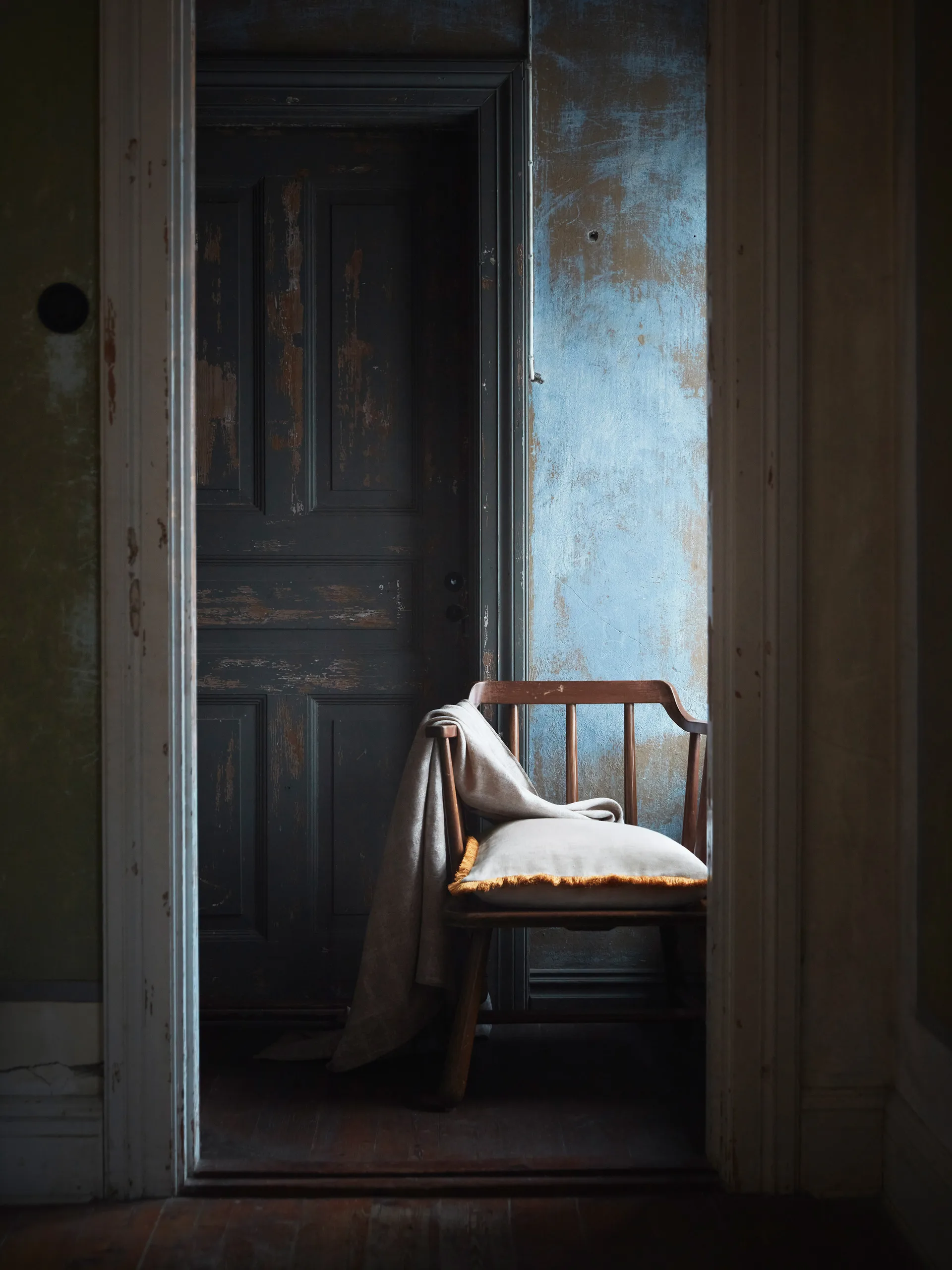 Pienza putetrekk, Beige-gul, 50 x 50 cm Mille Notti