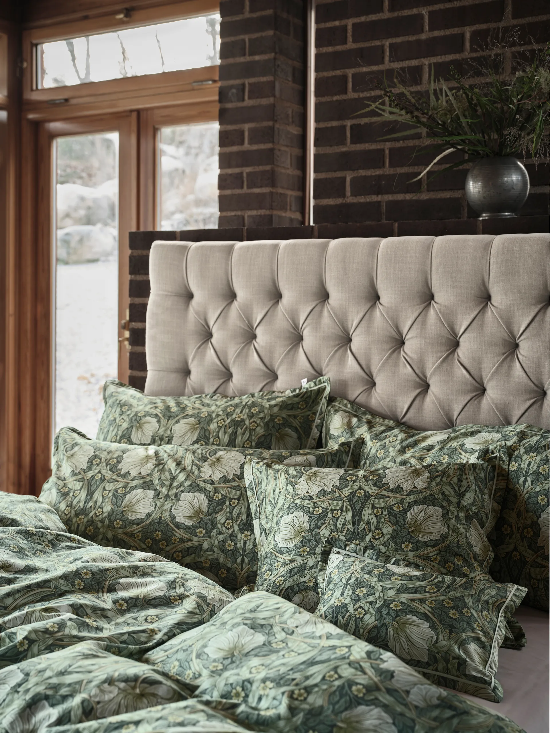 Pimpernel Dynetrekk, Grønn, 220 x 220 cm Mille Notti