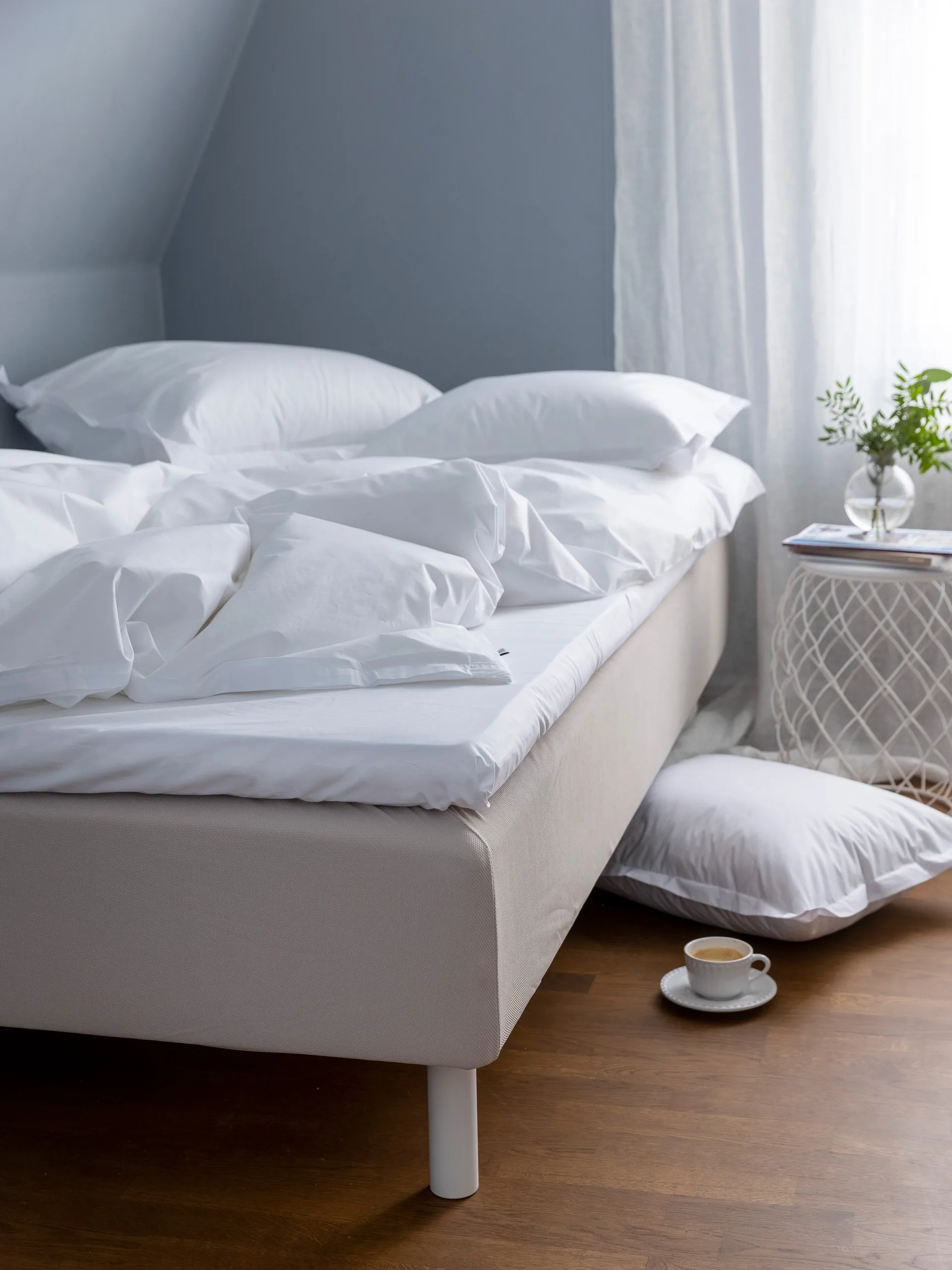 Pousada Percale Dynetrekk EKO, Hvit, 220 x 220 cm Mille Notti