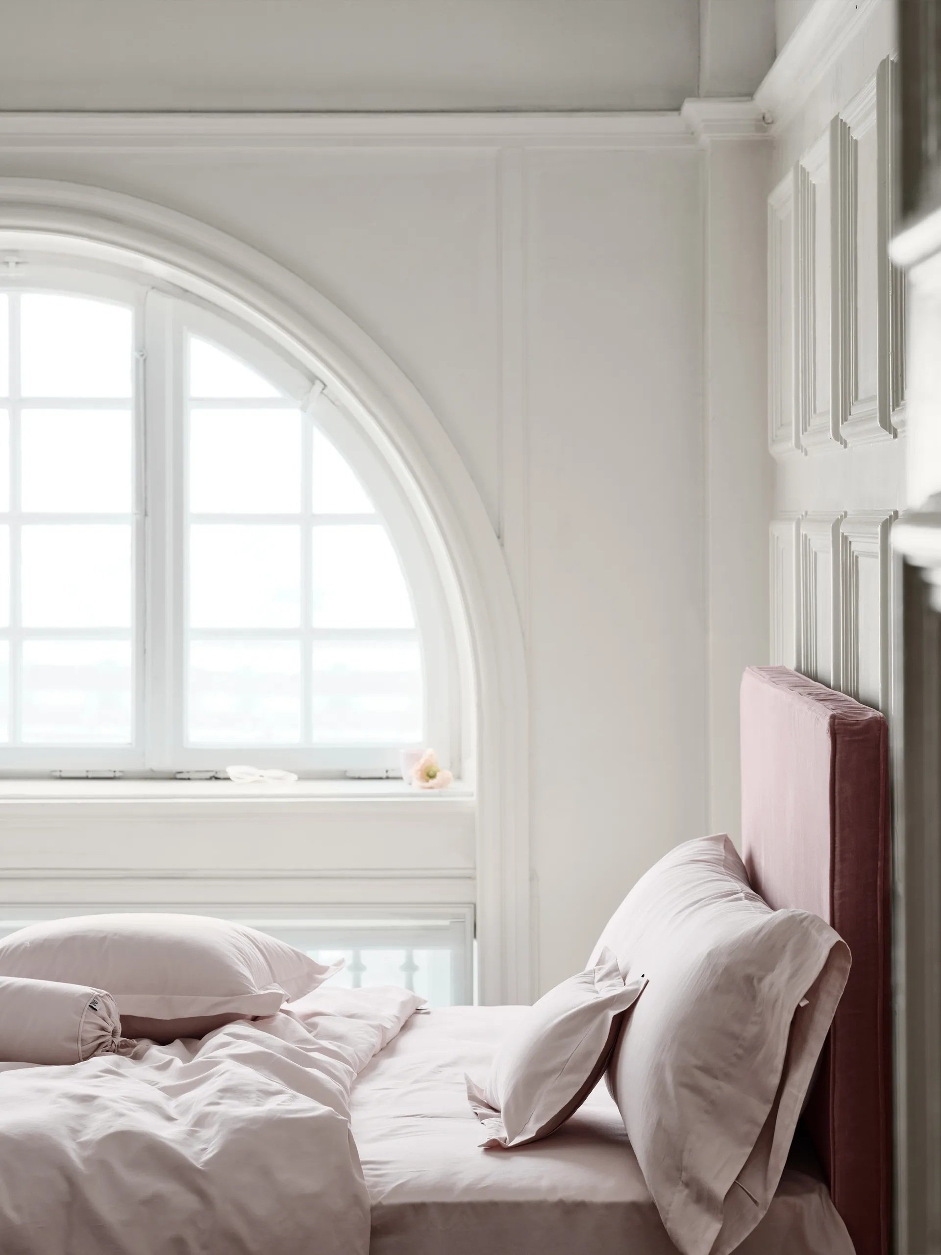 Satina Dynetrekk, Rosa, 150x210 cm Mille Notti