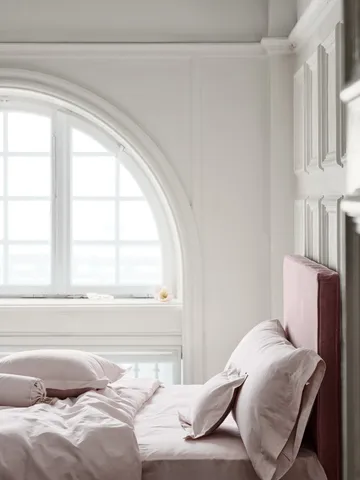 Satina Dynetrekk - Rosa, 150x210 cm - Mille Notti