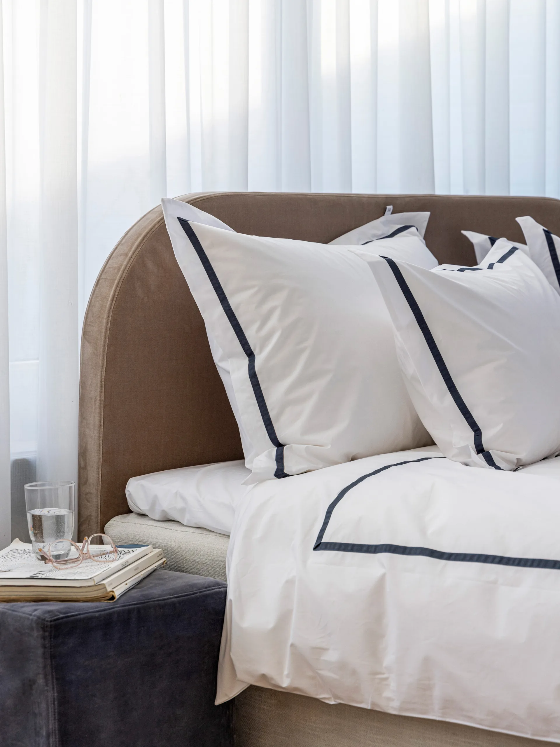 Singolo putetrekk EKO, Mørkegrå, 50 x 60 cm Mille Notti