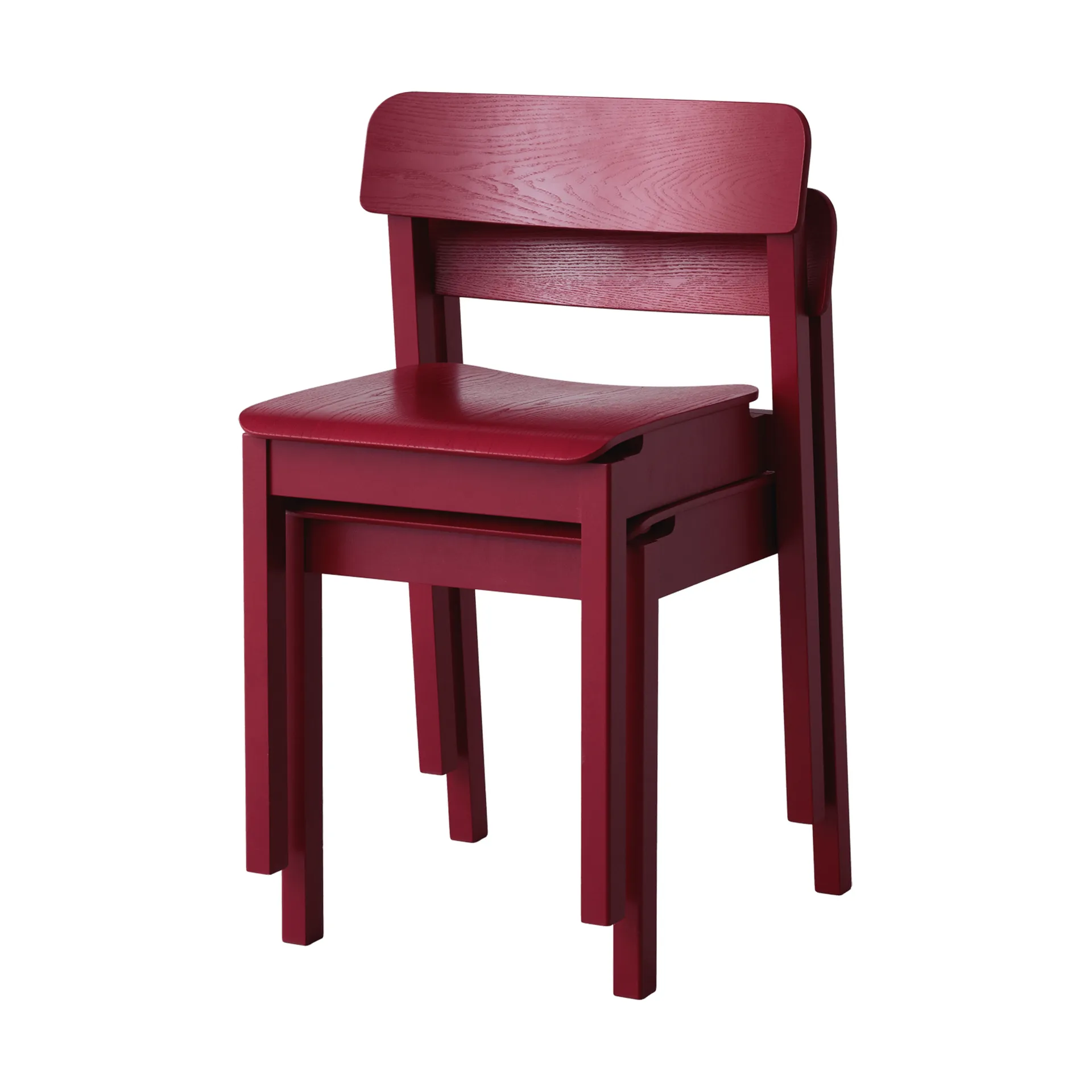 Everyday Chair stol , Purple red MOEBE