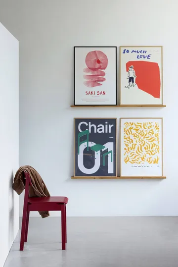 Everyday Chair stol  - Purple red - MOEBE