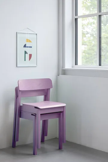 Everyday Chair stol  - Soft lavender - MOEBE