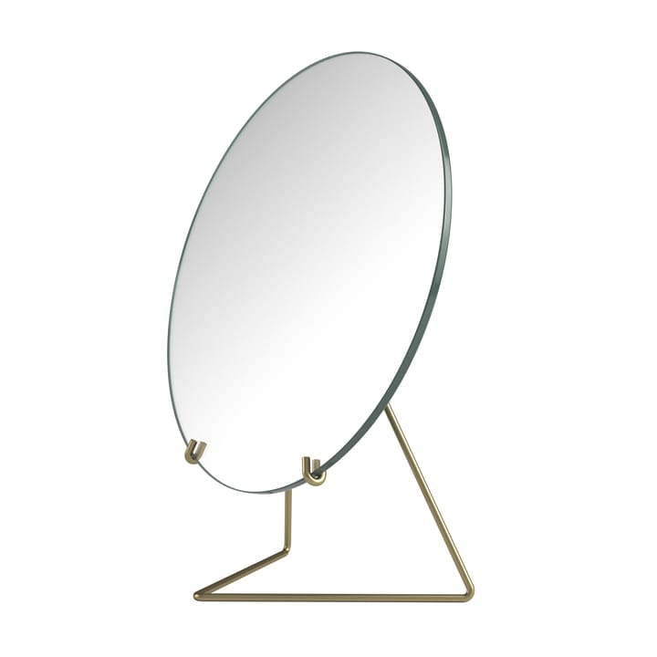 Gulvspeil Ø30 cm, Brass MOEBE