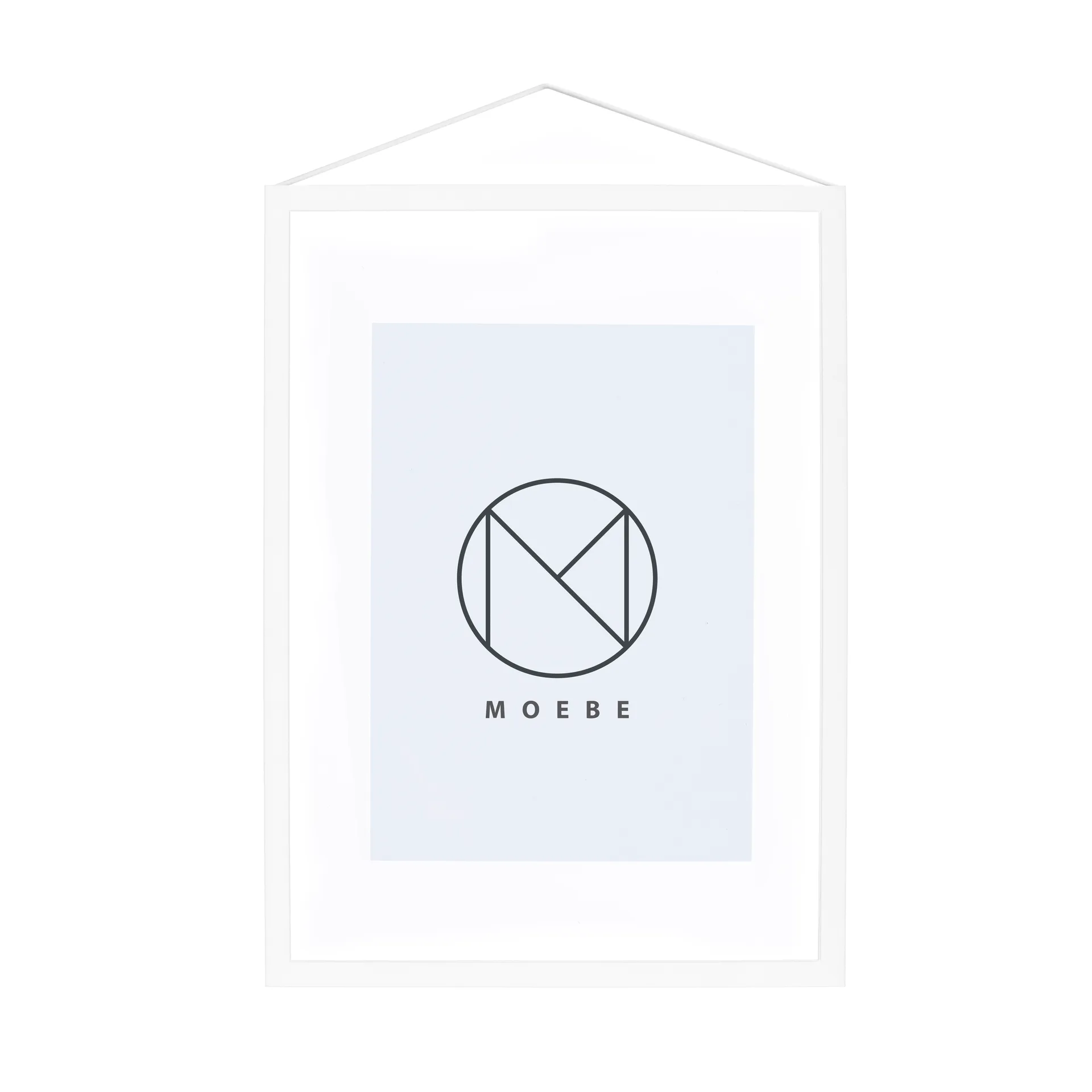 Moebe Frame A4 23x31,7 cm, Hvit MOEBE