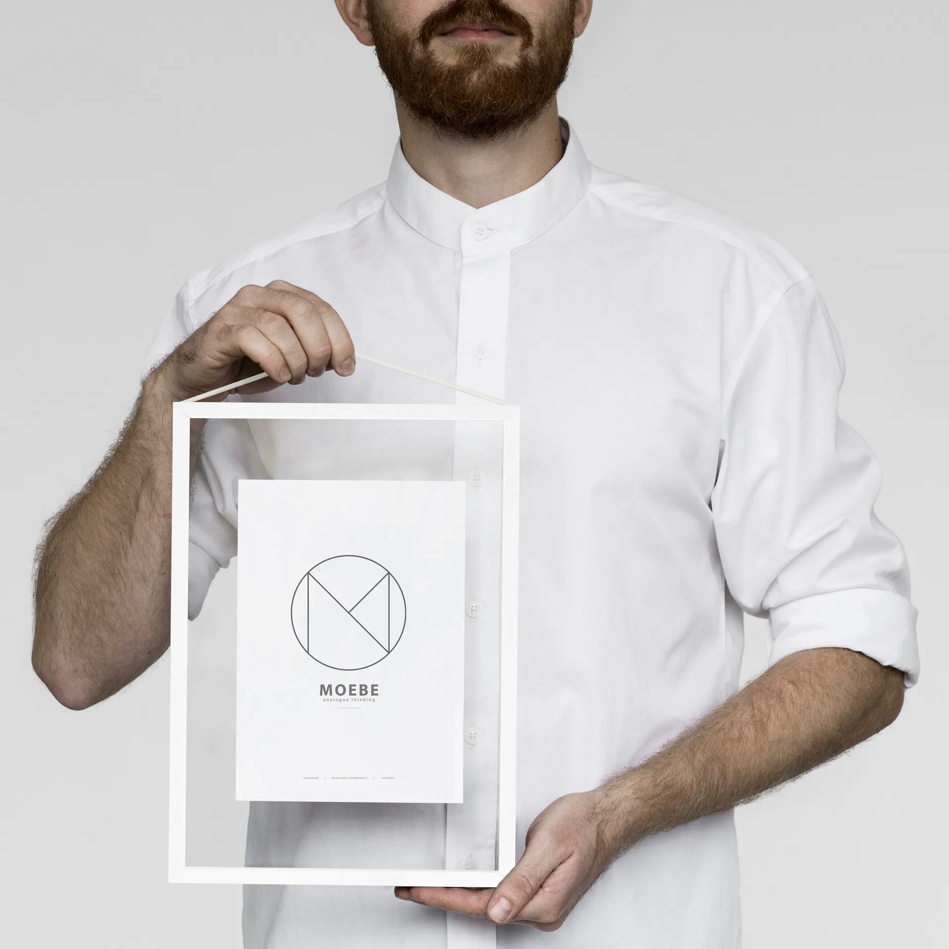 Moebe Frame A4 23x31,7 cm, Hvit MOEBE