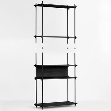 Moebe kobling 2-stk. - Svart - MOEBE