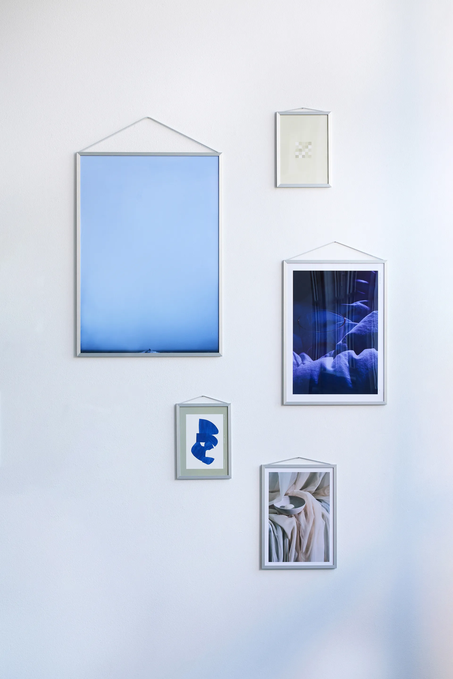 Moebe ramme A4 22,6 x 31,3 cm, Brushed aluminium MOEBE