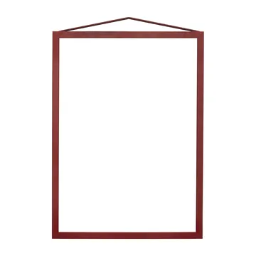 Moebe ramme A4 22,6 x 31,3 cm - Transparent, Red - MOEBE