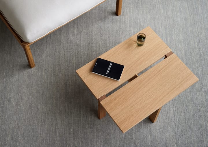 Moebe rectangular coffee table salongbord small, Eik MOEBE