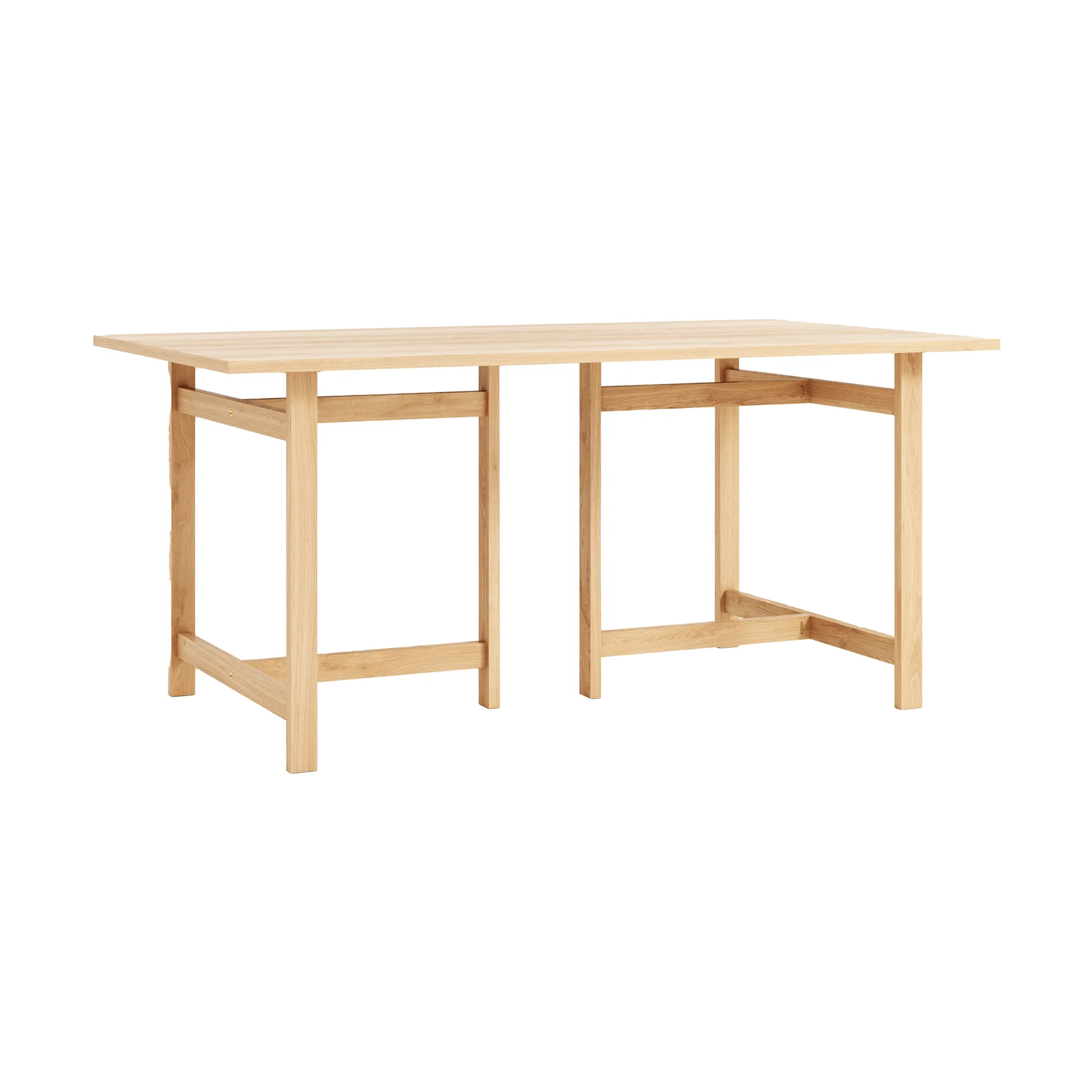 Moebe rectangular dining table spisebord 160 x 90 cm, Eik MOEBE