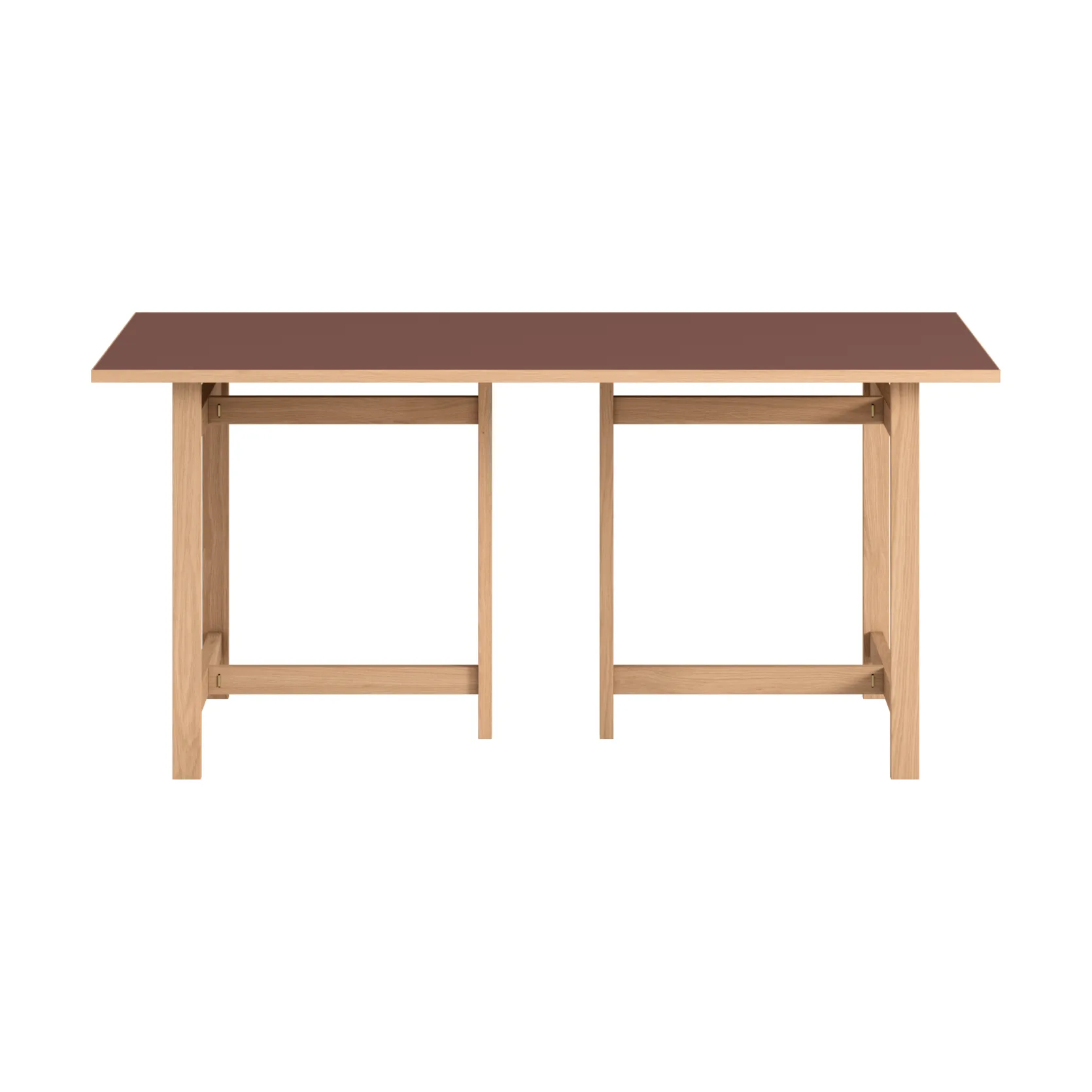 Moebe Rektangulært spisebord, Burgundy, 160x90 cm MOEBE