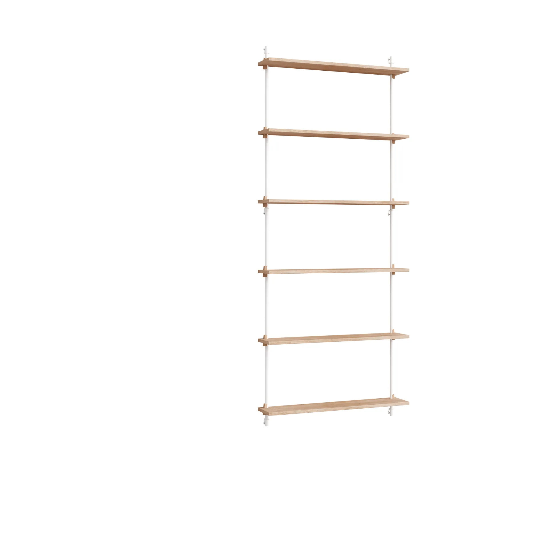 Moebe wall shelving ws.200.1, Eik-hvit MOEBE