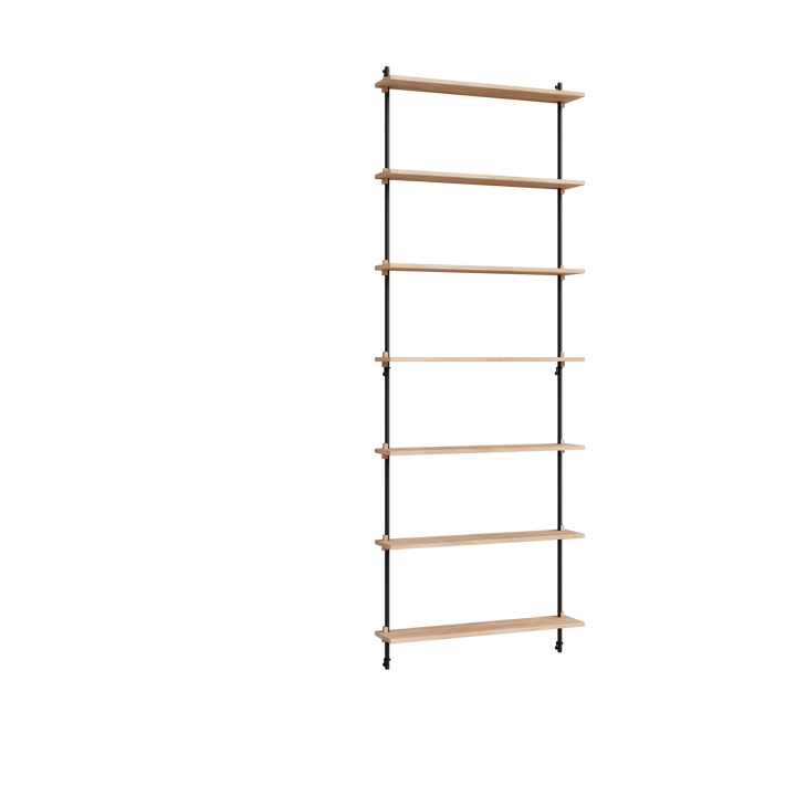 Moebe wall shelving ws.230.1 - Eik-svart - MOEBE