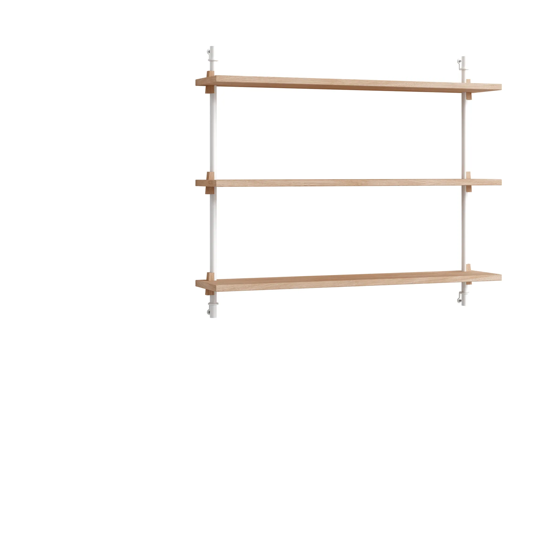 Moebe wall shelving ws.65.1, Eik-hvit MOEBE