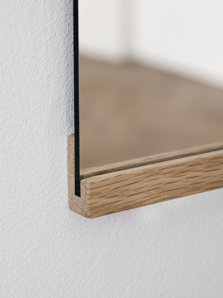 Rektangulært veggspeil 50 x 70 , Oak MOEBE