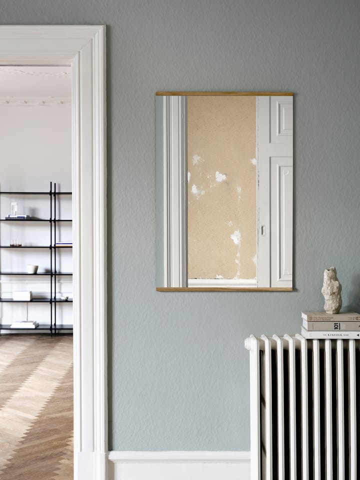 Rektangulært veggspeil 70 x 100 , Oak MOEBE