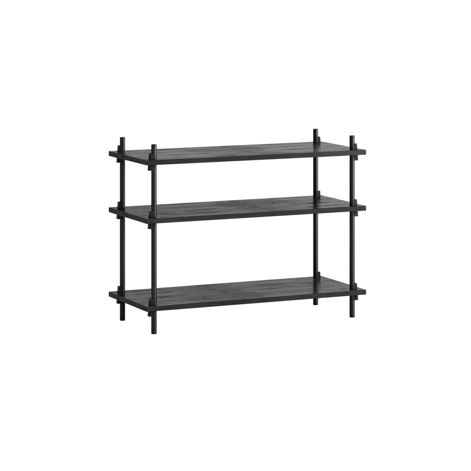 Shelving System classic hylle, Black, 86x65x35 cm, S.65.1.A MOEBE