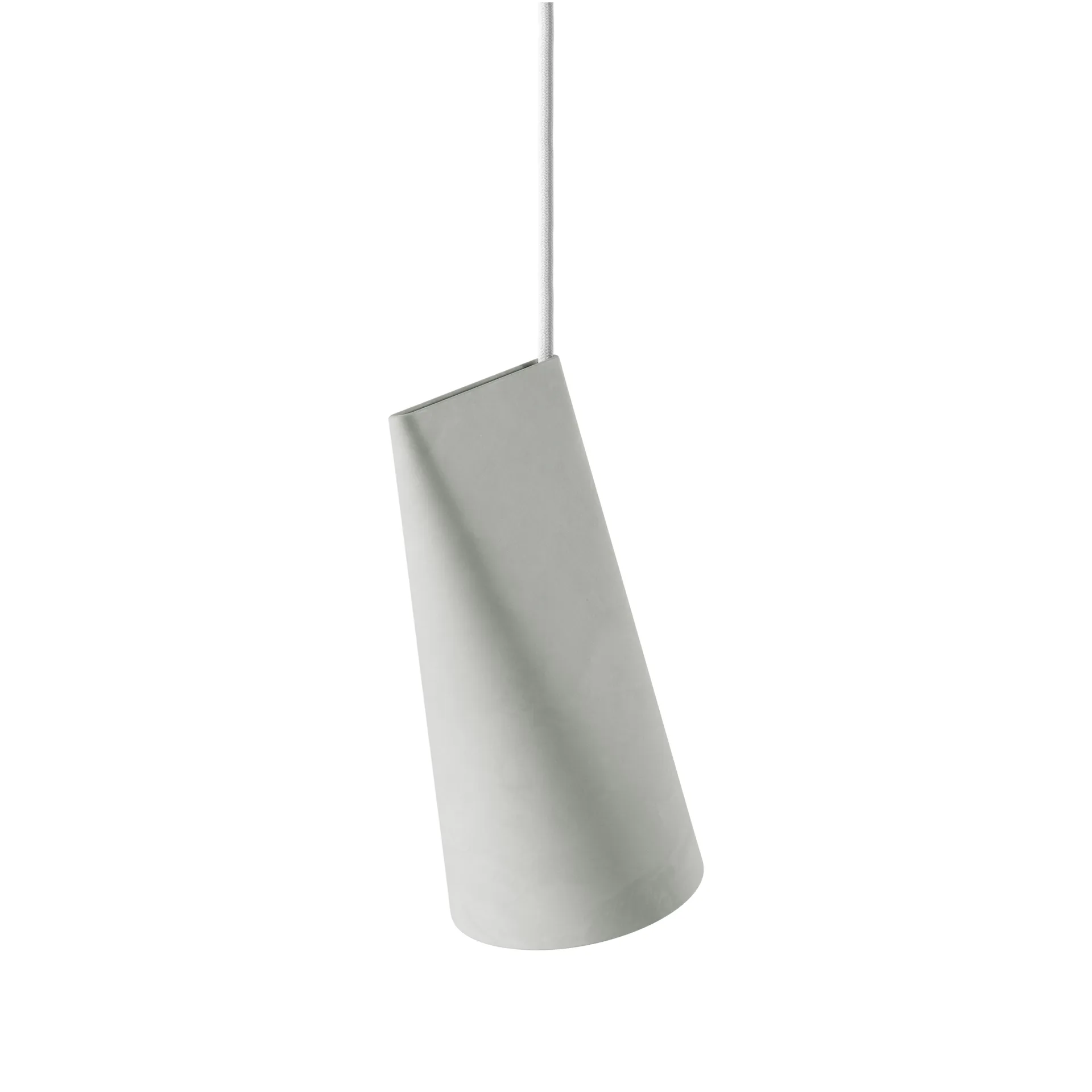 Taklampe keramikk 11,2 x 22 cm, Light Grey MOEBE